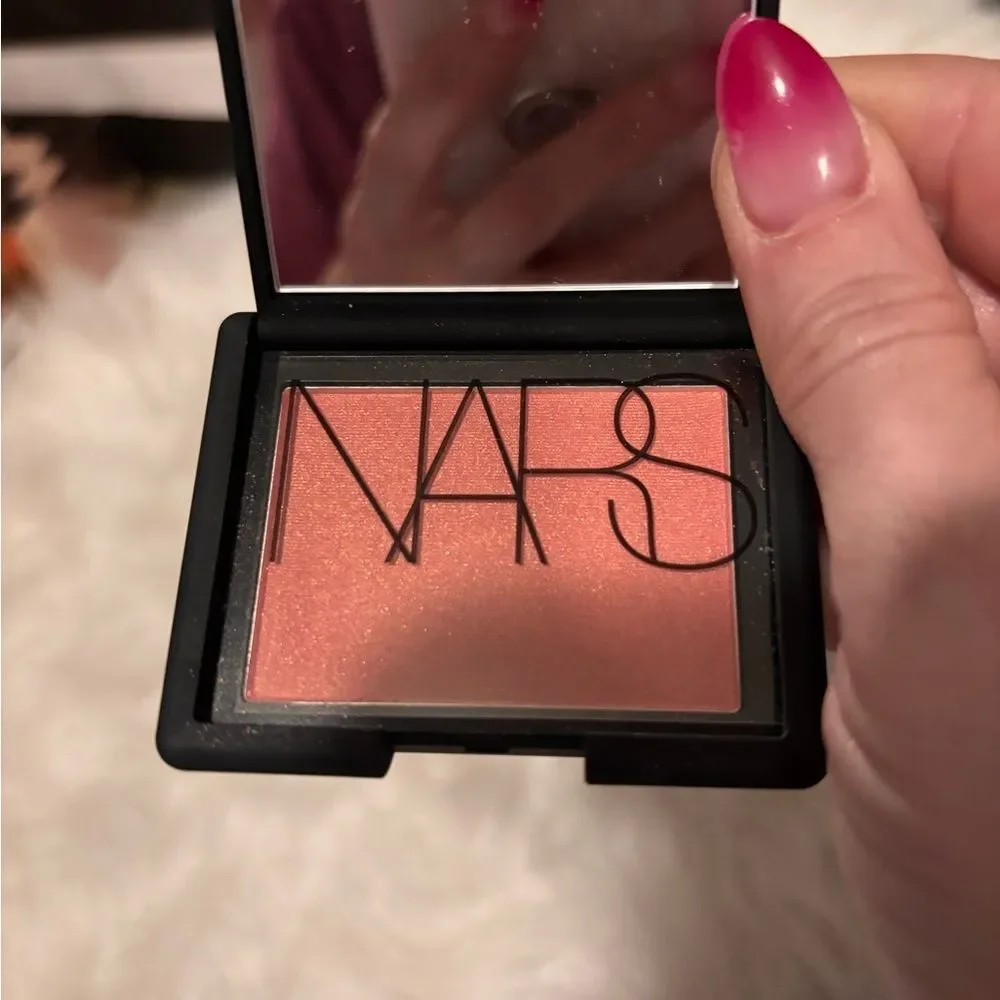 NARS Black Compact with Shimmer
